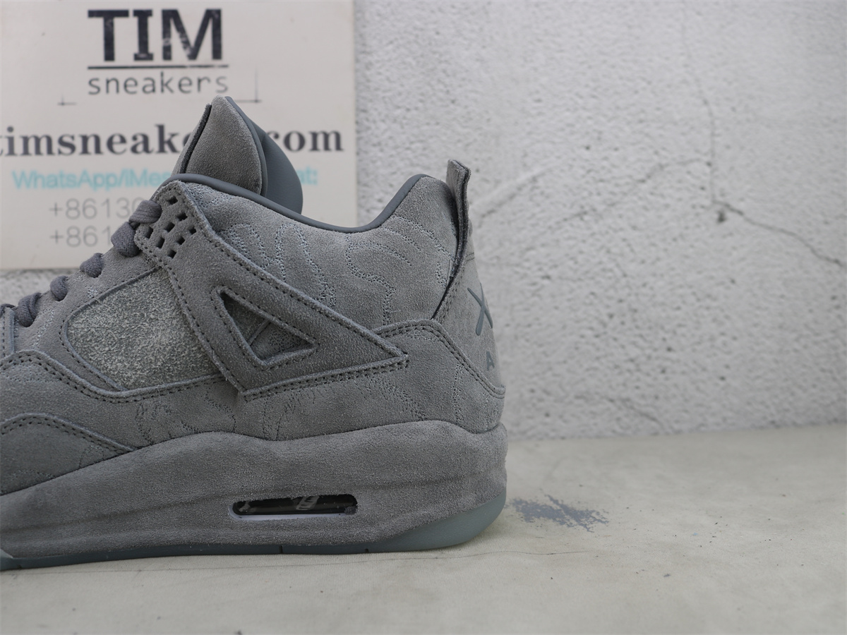 New Batch KAWS x Air Jordan 4 Retro Cool Grey 930155-003